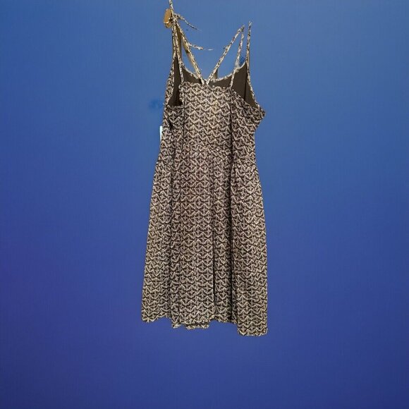 Xhilaration Sundress Size XXL Spaghetti Strap Black White Lace Design ~ New - Picture 3 of 7